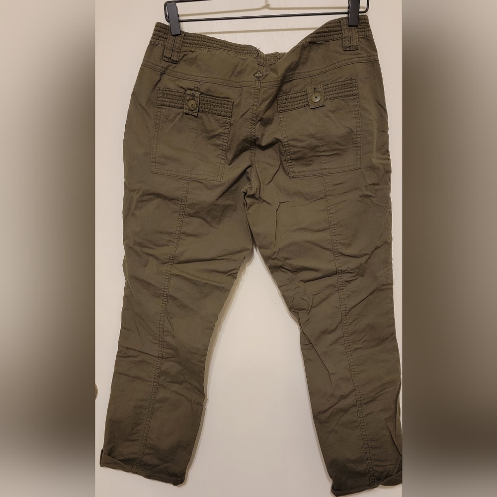 Women's Prana Cuffed Pants Size 10 - Picture 2 of 4